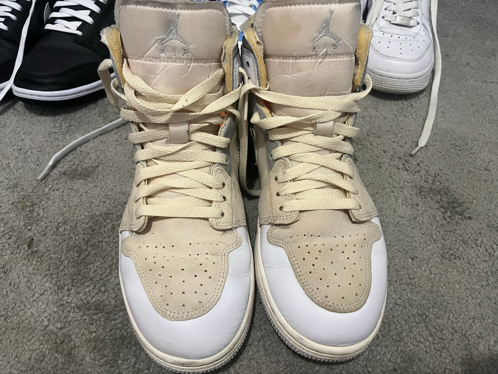 Nike Air Jordan 1 High Switch Light Bone EU 43